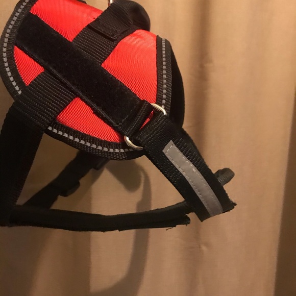 DogLine S dog harness - black & red and reflective - Picture 3 of 11